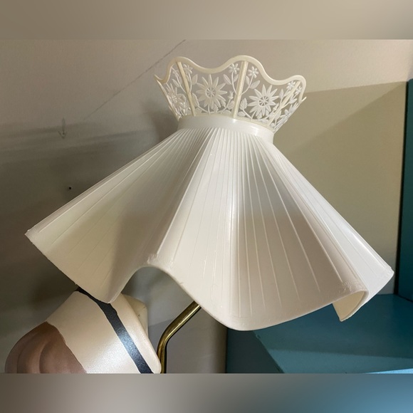 Vintage Atlantic Mold Nurse Sue nightlight lamp with original shade - Picture 7 of 15